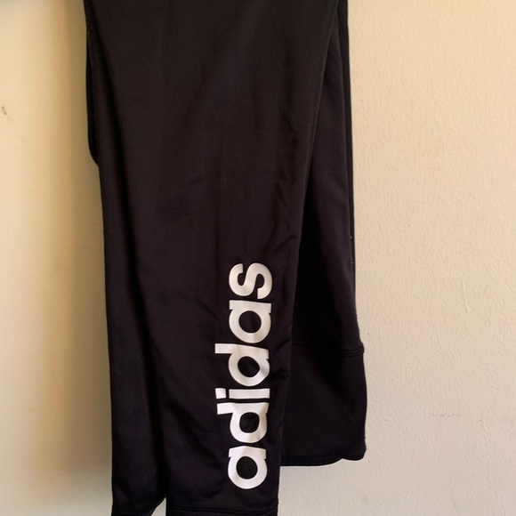 Black Adidas leggings - Picture 2 of 2